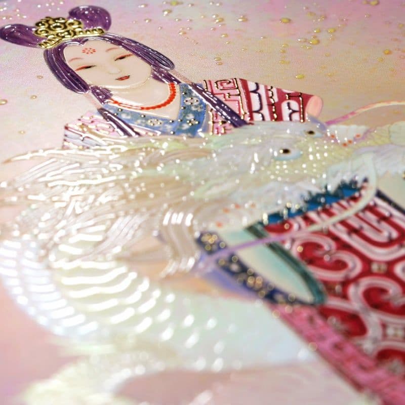 草場一壽/艶金盛り「瀬織津姫」額付き