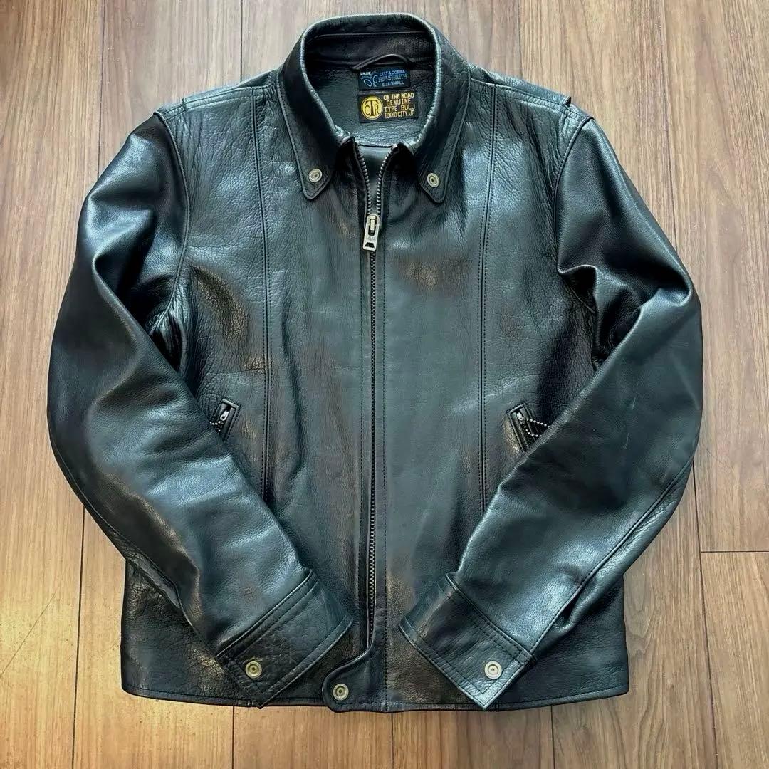 celt&cobraケルト&コブラライダースレザージャケットウルフズヘッドBJC