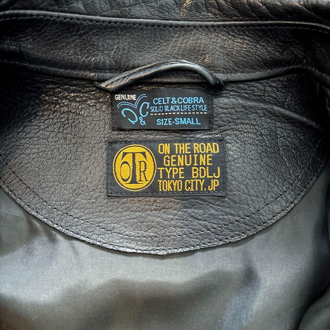 celt&cobraケルト&コブラライダースレザージャケットウルフズヘッドBJC