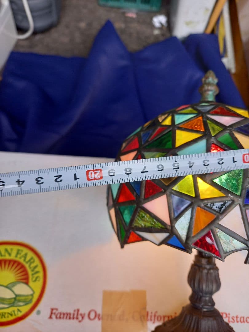 手作り高級品特別使用これ逸品ですよ‼️ステンドグラススタンド