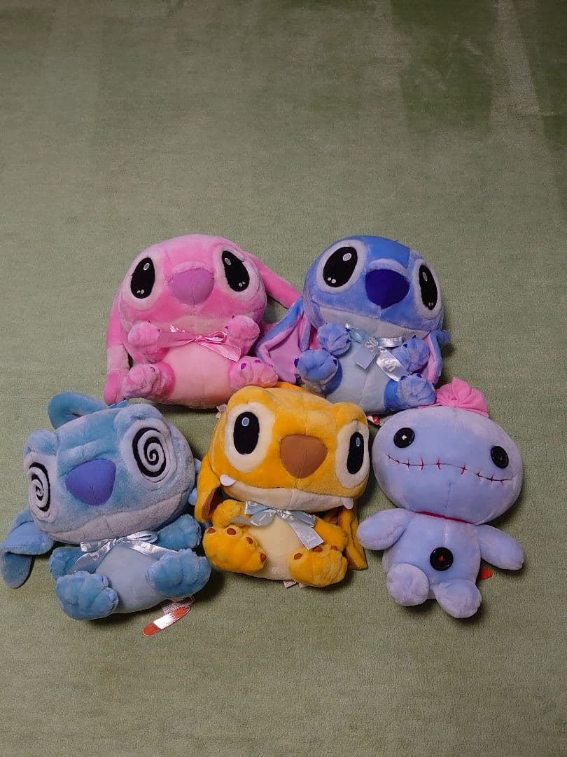 【超レア】新品.非売品　スティッチといとこ達＋スクランプ