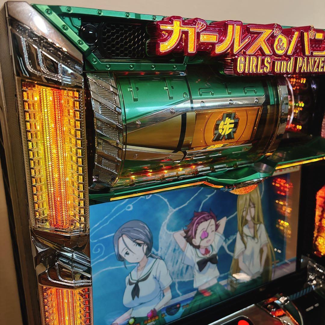 ✨良品✨ 初代 ガールズ＆パンツァー スロット 5号機 実機 不要機付き
