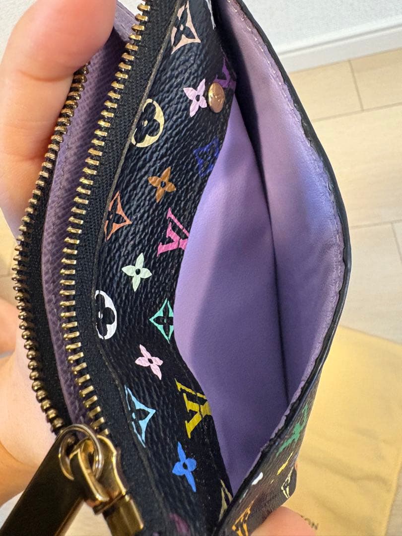 正規品 美品 ルイヴィトン マルチカラー ポシェット ＆キーケース