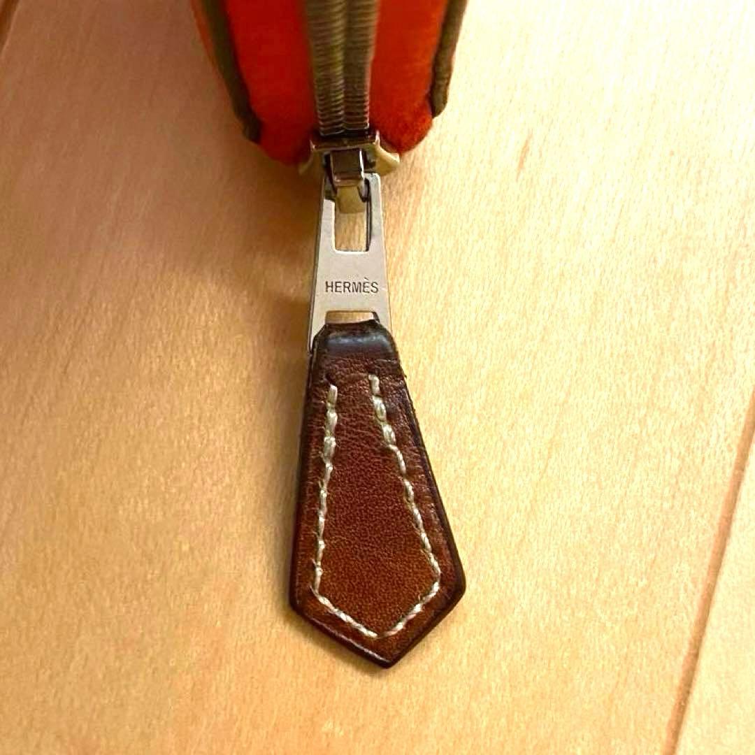 希少 エルメス アザップシルクイン コンパクトラウンドジップ ローブデュソワール