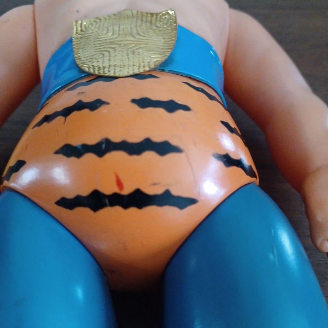 当時物　中嶋製作所ジャイアントタイガーマスク(後期型オレンジ系) ビンテージ