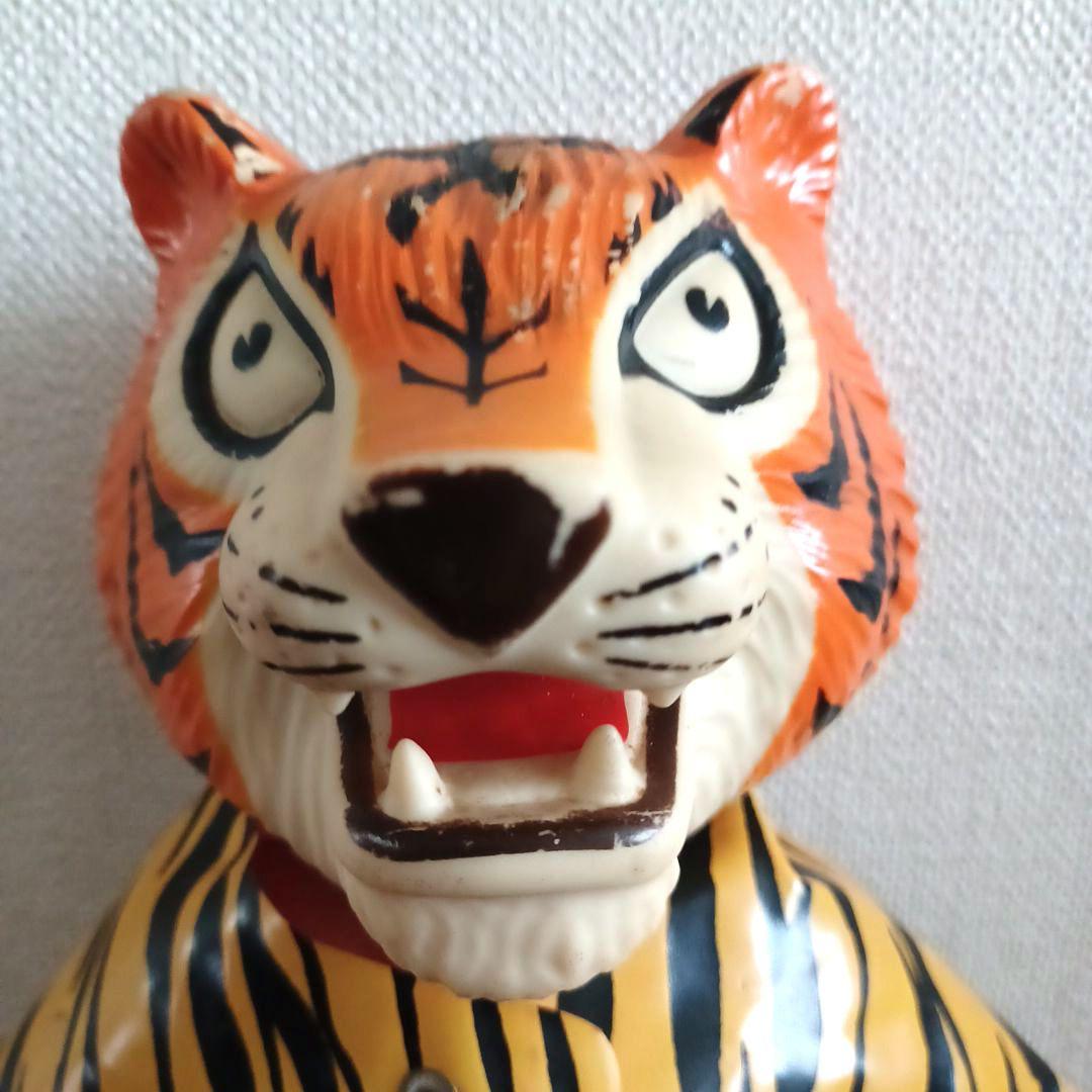 当時物　中嶋製作所ジャイアントタイガーマスク(後期型オレンジ系) ビンテージ