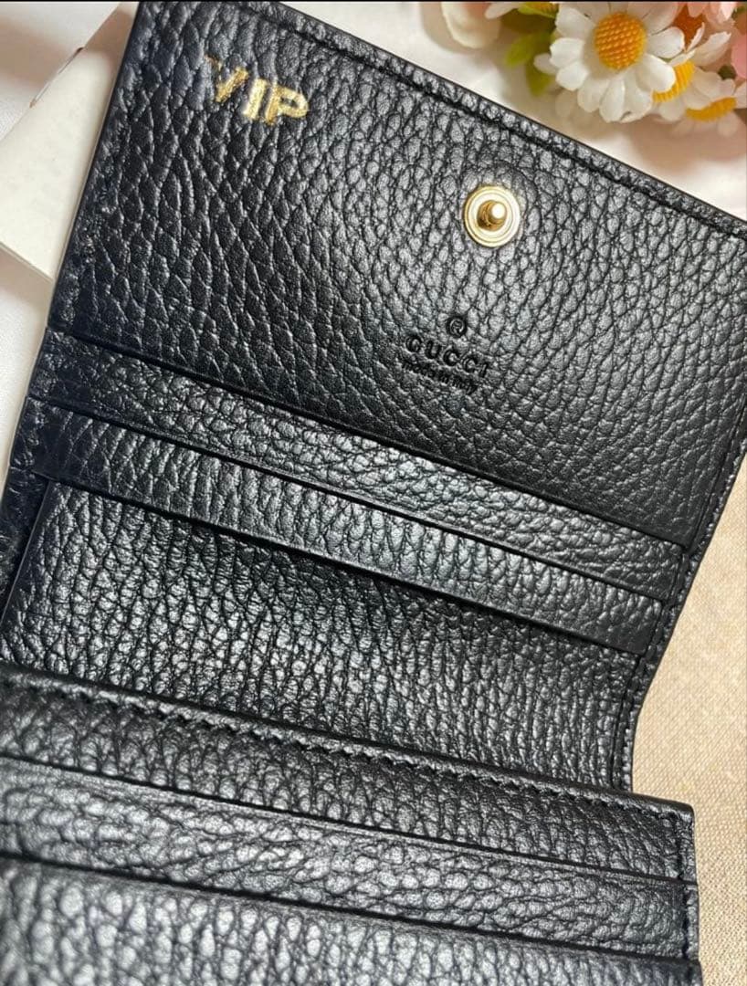 村*る様 新品未使用　GUCCI グッチ　二つ折り財布　ミニ財布　GGスプリーム