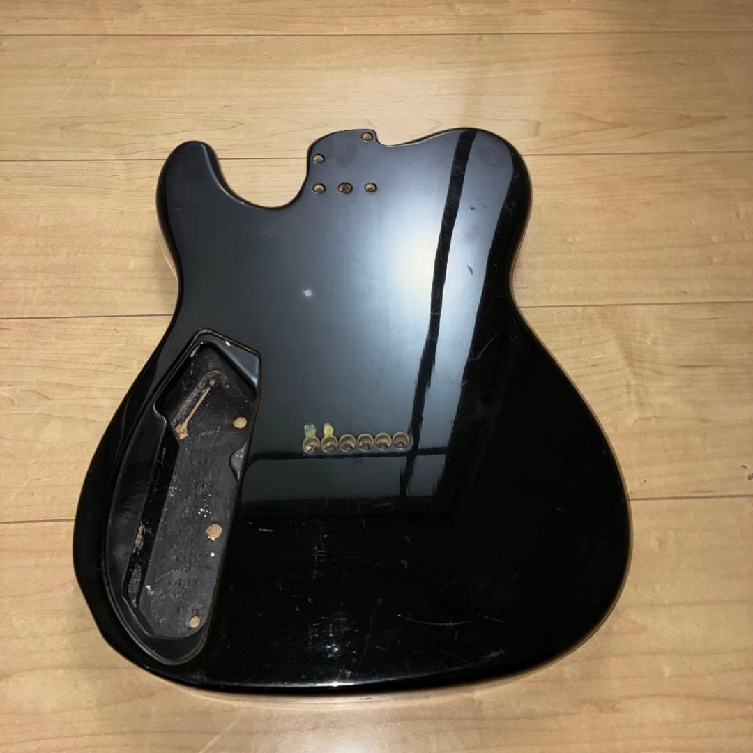 フェンダージャパン テレキャスター シンライン ボディ ブラック　HH