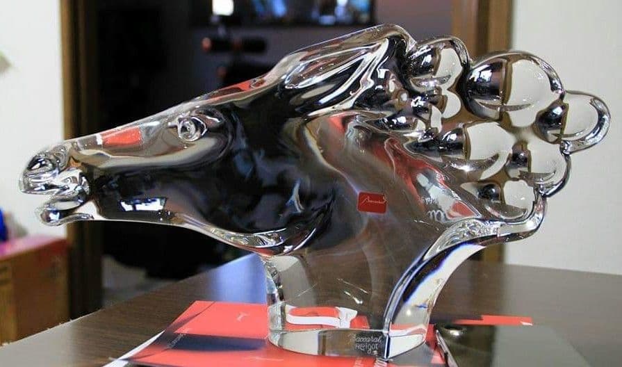 バカラ置物ホースヘッド