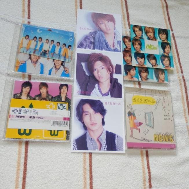 ★５７枚❤️NEWS初期などDVD★CDテゴマス★大量セット新品有★帯付き多数