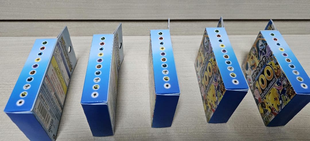 ポケモンカード　スタートデッキ100 バトルコレクション　未開封 5箱　おまけ