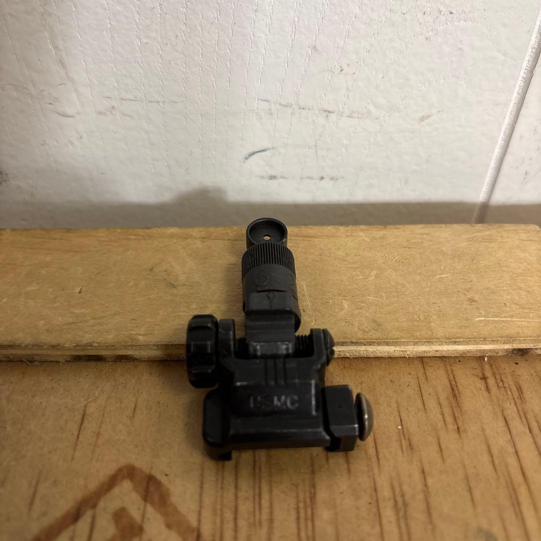 初期型　米軍　実物　KNIGHTS REAR SIGHT 600 METER ⑧