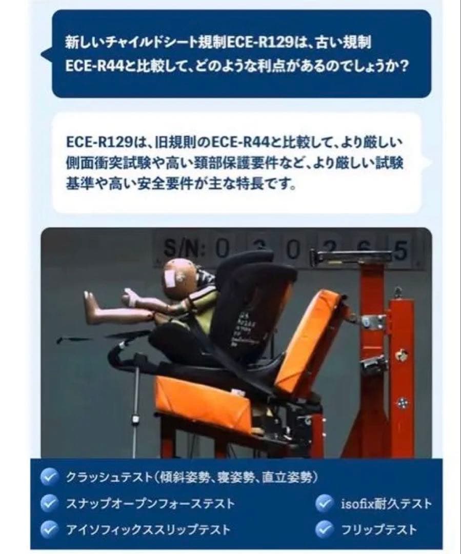 【極美品】Jovikids ISOFIX チャイルドシート 360度回転R129