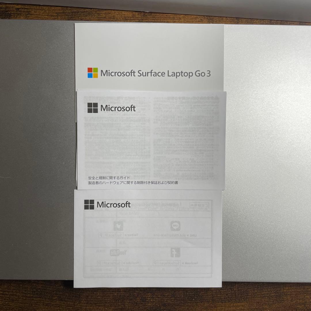 Microsoft Surface Laptop Go 3 シルバー 本体