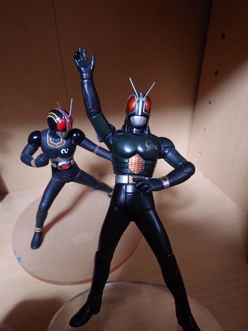 仮面ライダーBLACK RX ガレージキット完成品 2体セット