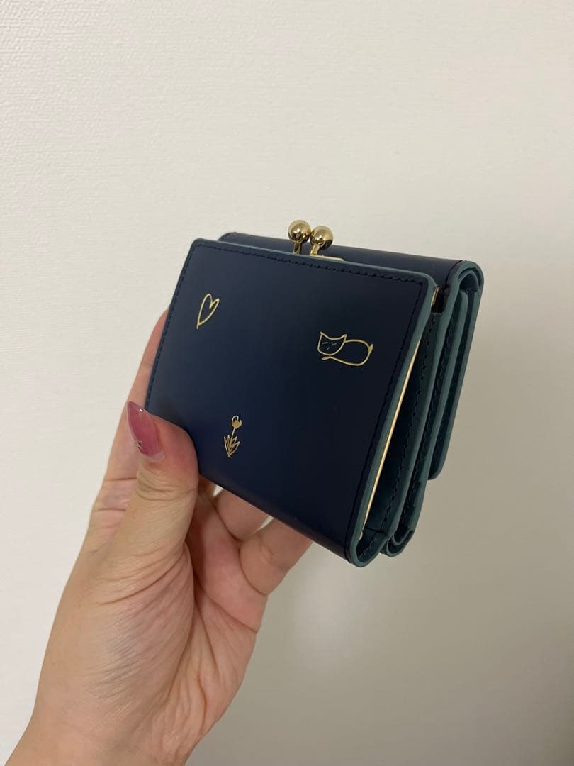 新品 ポールスミス 折り財布 がま口3つ折り財布 ミニ財布 ミックスドゥードゥル
