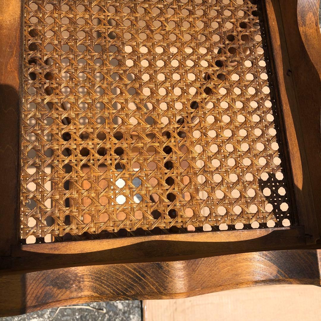 オールドカリモク アンティーク コロニアル 電話台 カリモクサイドテーブル美品