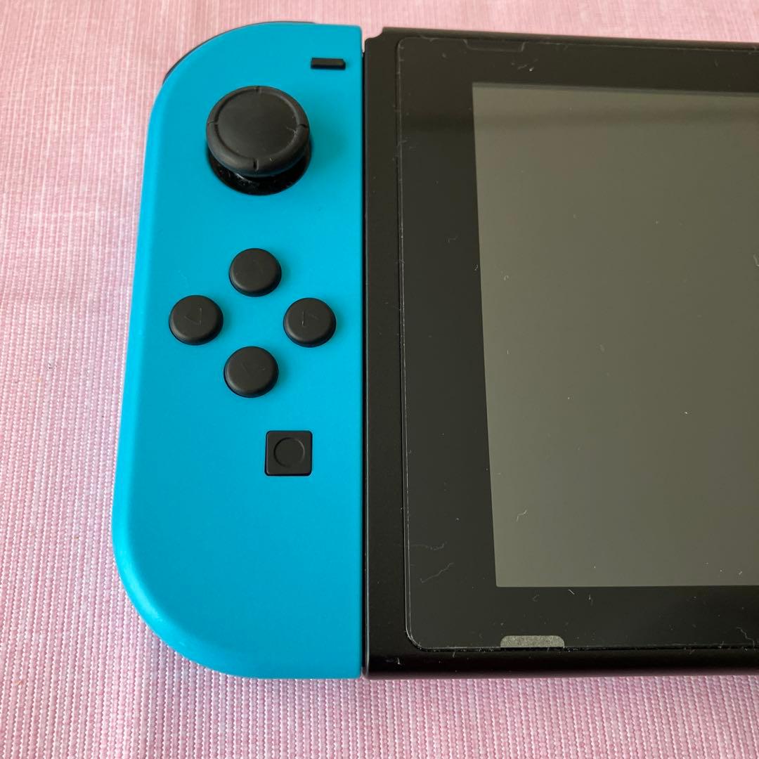 Nintendo Switch 本体　ネオン青赤