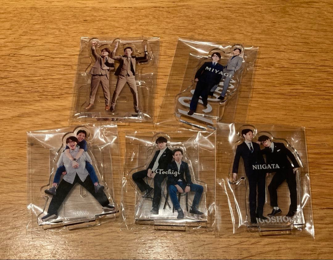 囲碁将棋　アクスタ　アクリルスタンド　5個セット　新品未開封