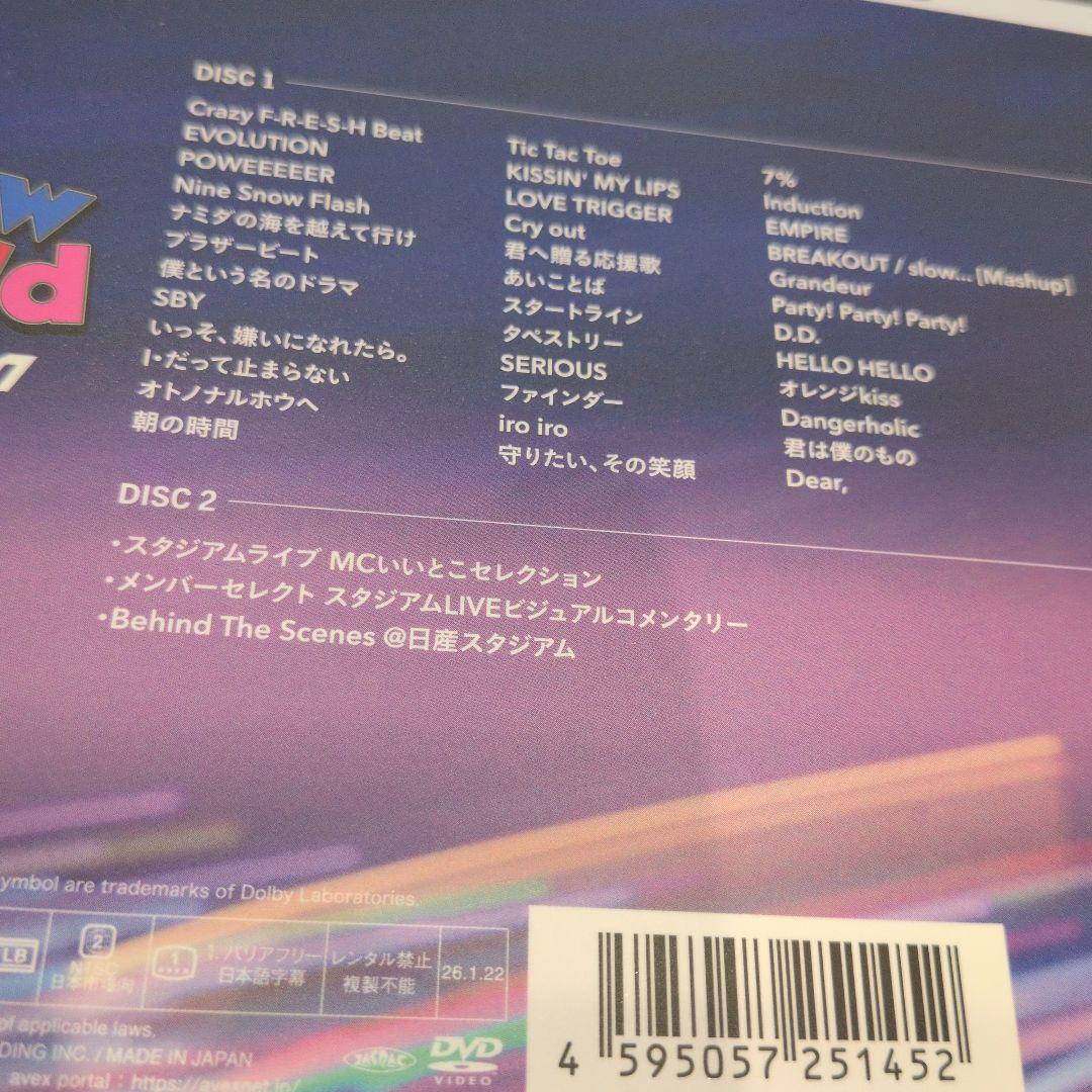 a-■ Man  World 日産スタジアム DVD