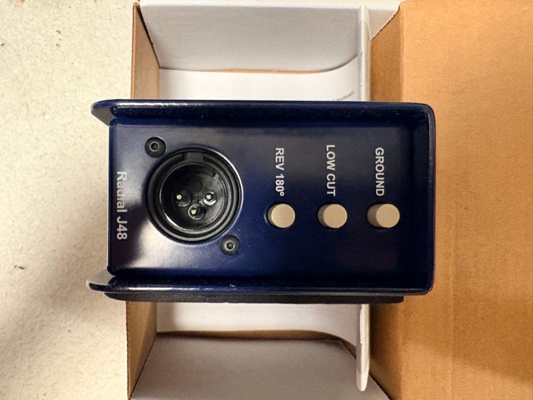 ベース Radial J48 DI box