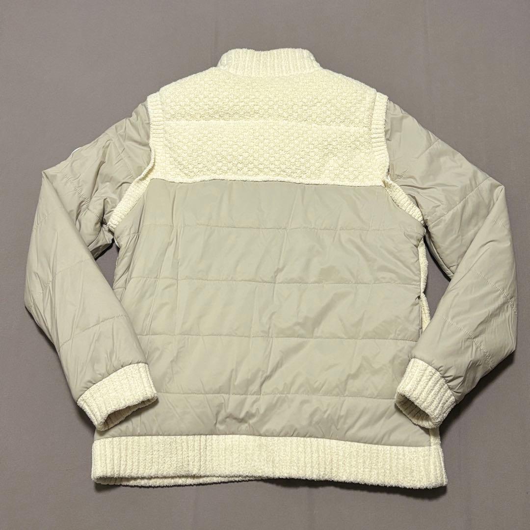 ロサーセンROSRESEN 2WAY中綿ダウンニットジャケット ダウンベスト L