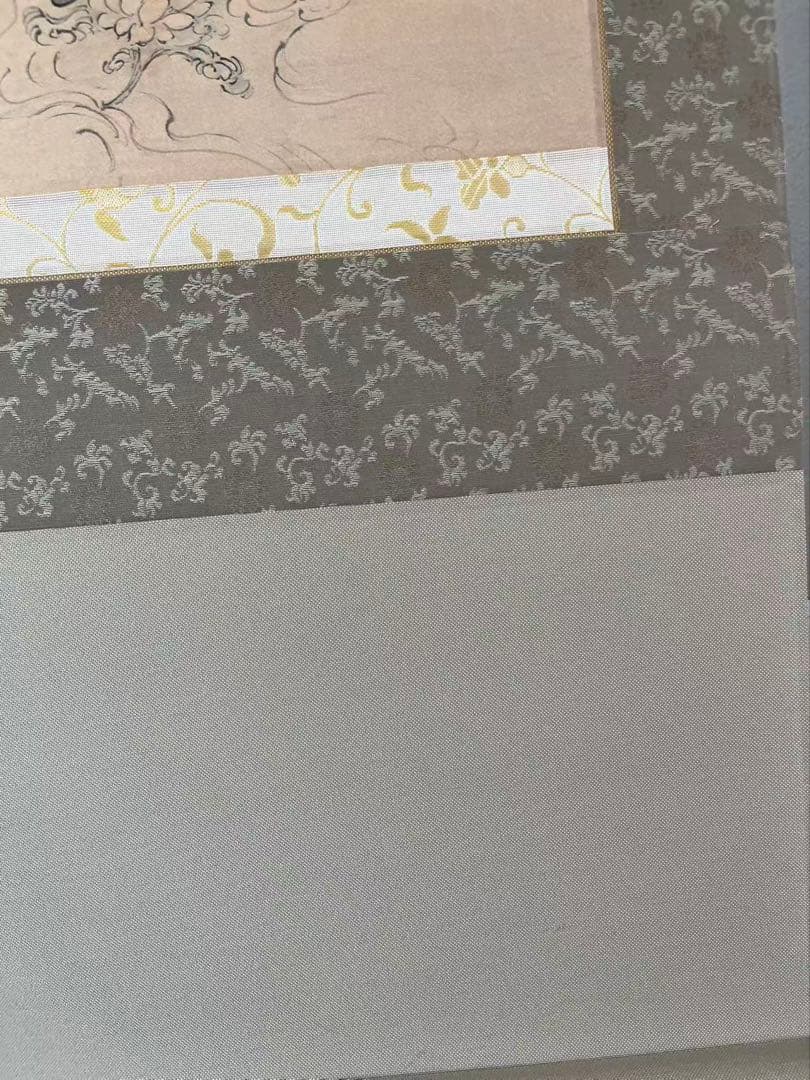 陳賢筆観音菩薩図　掛け軸