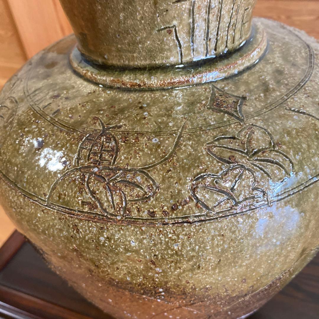 備前 壺 花器 花入 アンティーク 骨董品