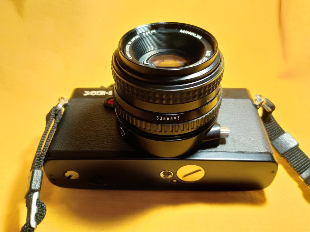 ミノルタ ‐XG-S＋MD ROKKOR 1:1.7 f=50・新品級整備品中古