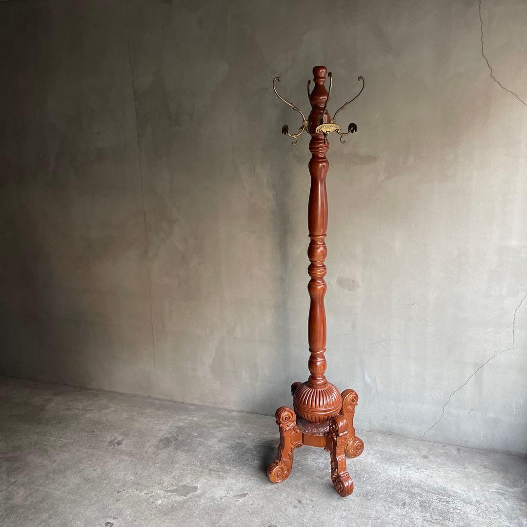 美品　イタリア　ポールハンガー