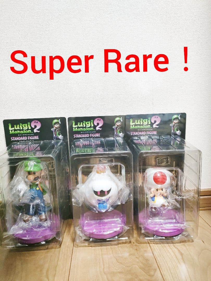 超激レア！ ルイージマンション2 スタンダードフィギュアコンプリートセット