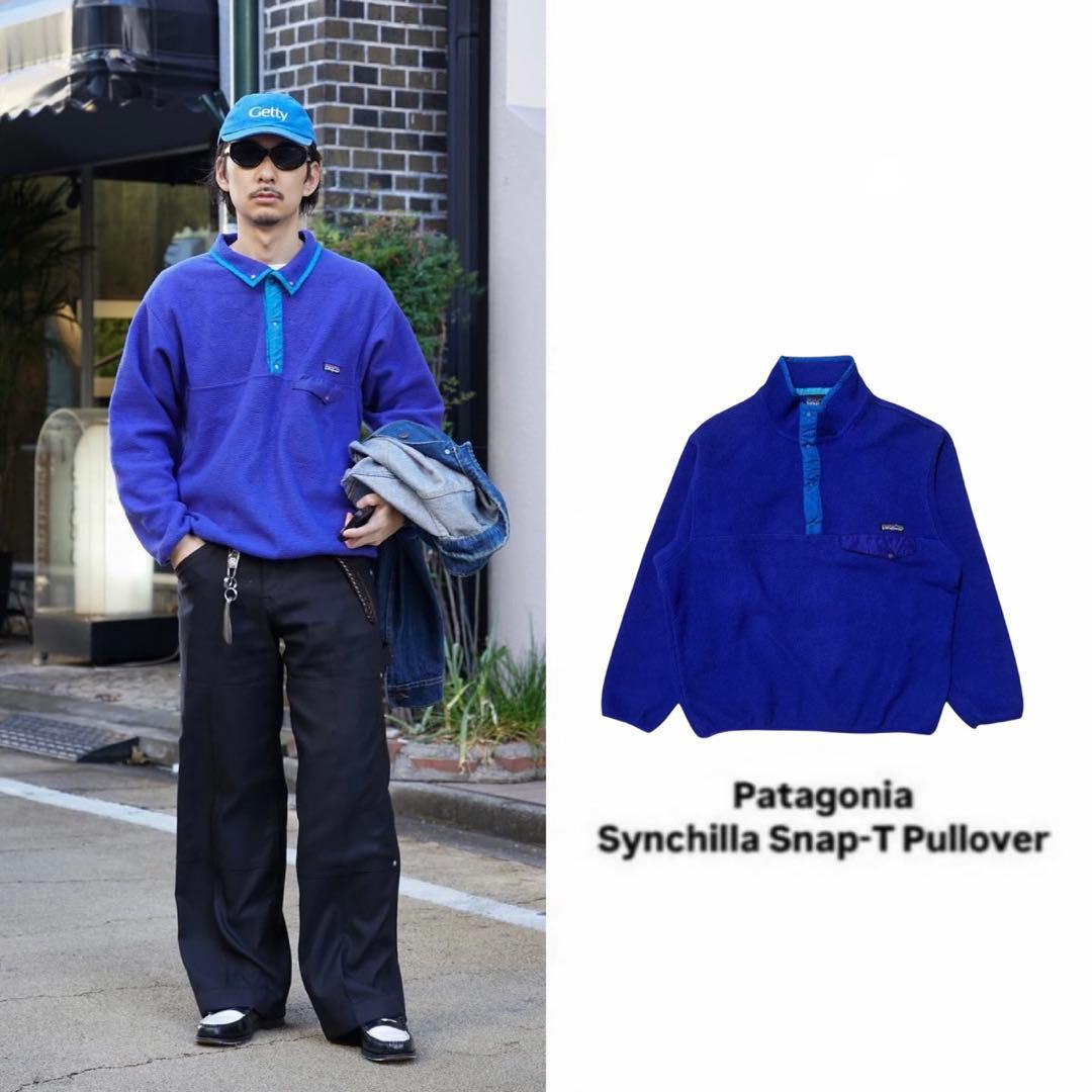 極美品 1990s Patagonia パタゴニア スナップT SNAP T