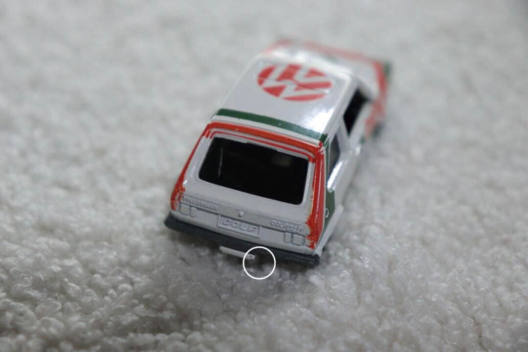 フォルクスワーゲン　グループA フェア　GOLF GLEトミカ　日本製　箱無し