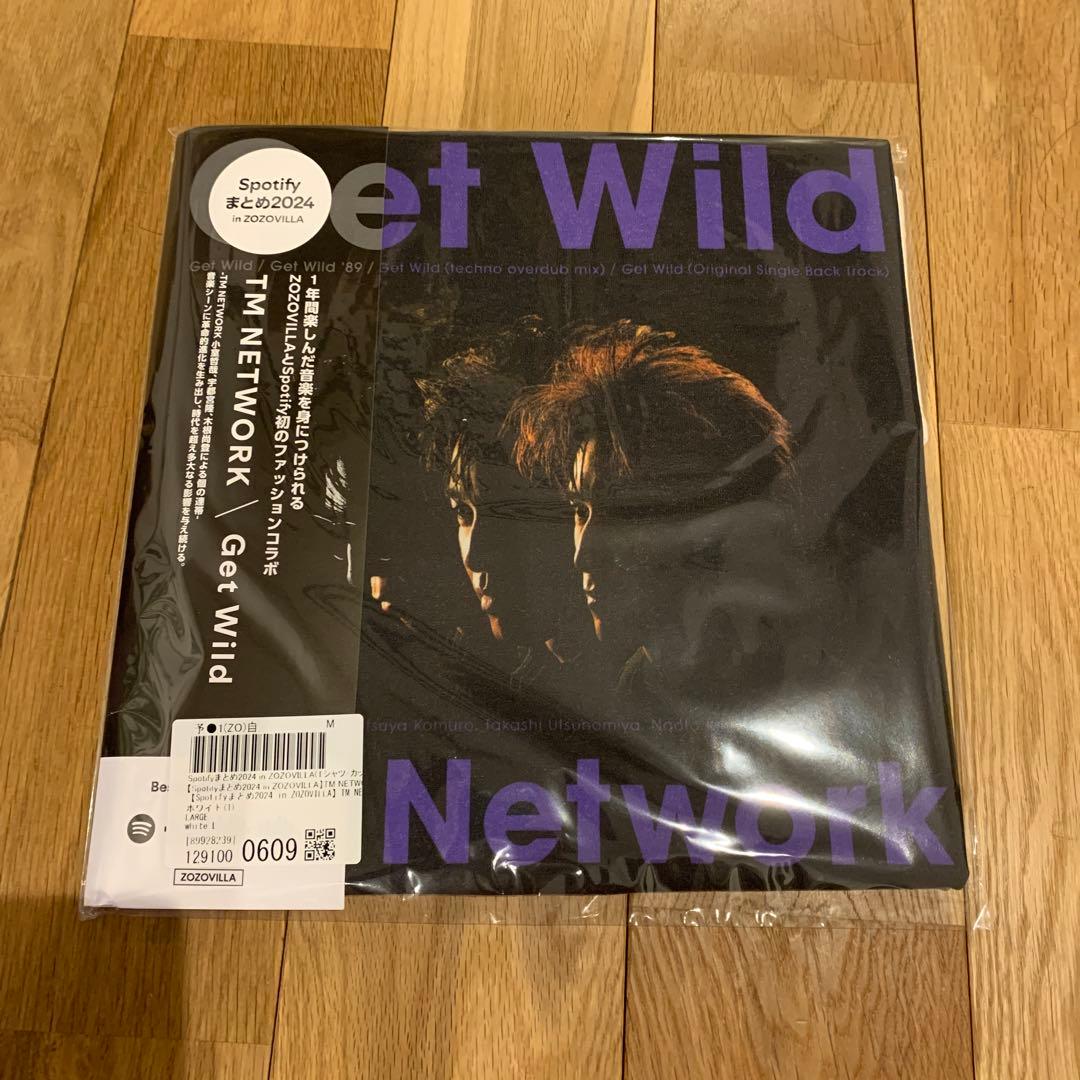 TM NETWORK Get Wild 限定パッケージ Tシャツ　Lサイズ