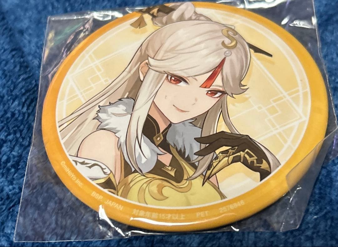 凝光 原神 セガ SEGA ナムコ namco gigo 缶バッジ