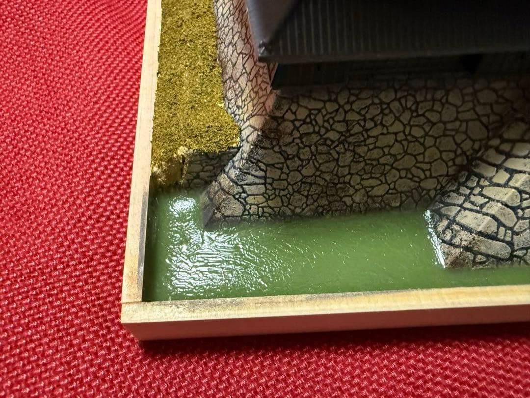 PLUM 1/200 松本城 精密完成品　ジオラマ