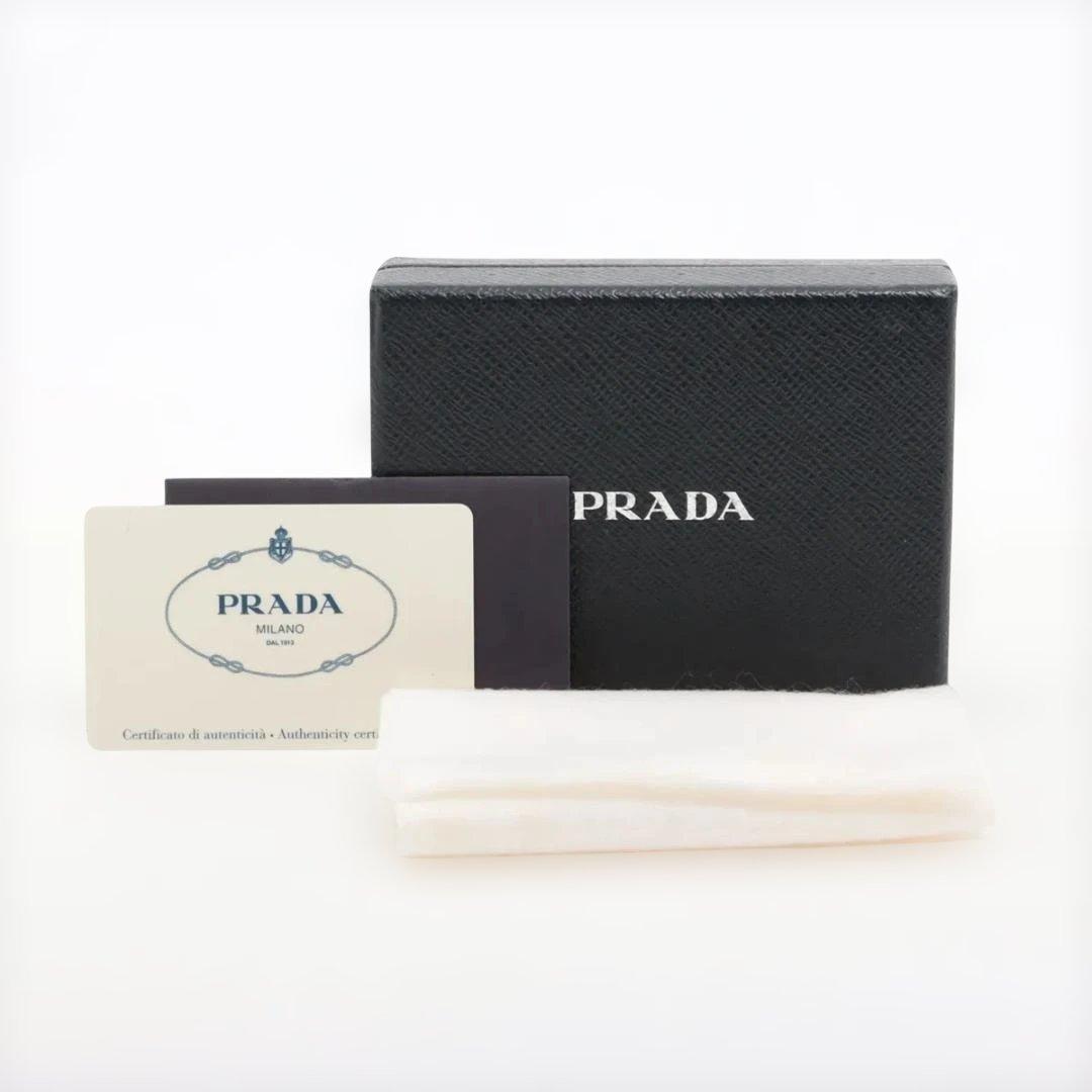 美品 PRADA プラダ レッド red ケース サフィアーノレザー 箱