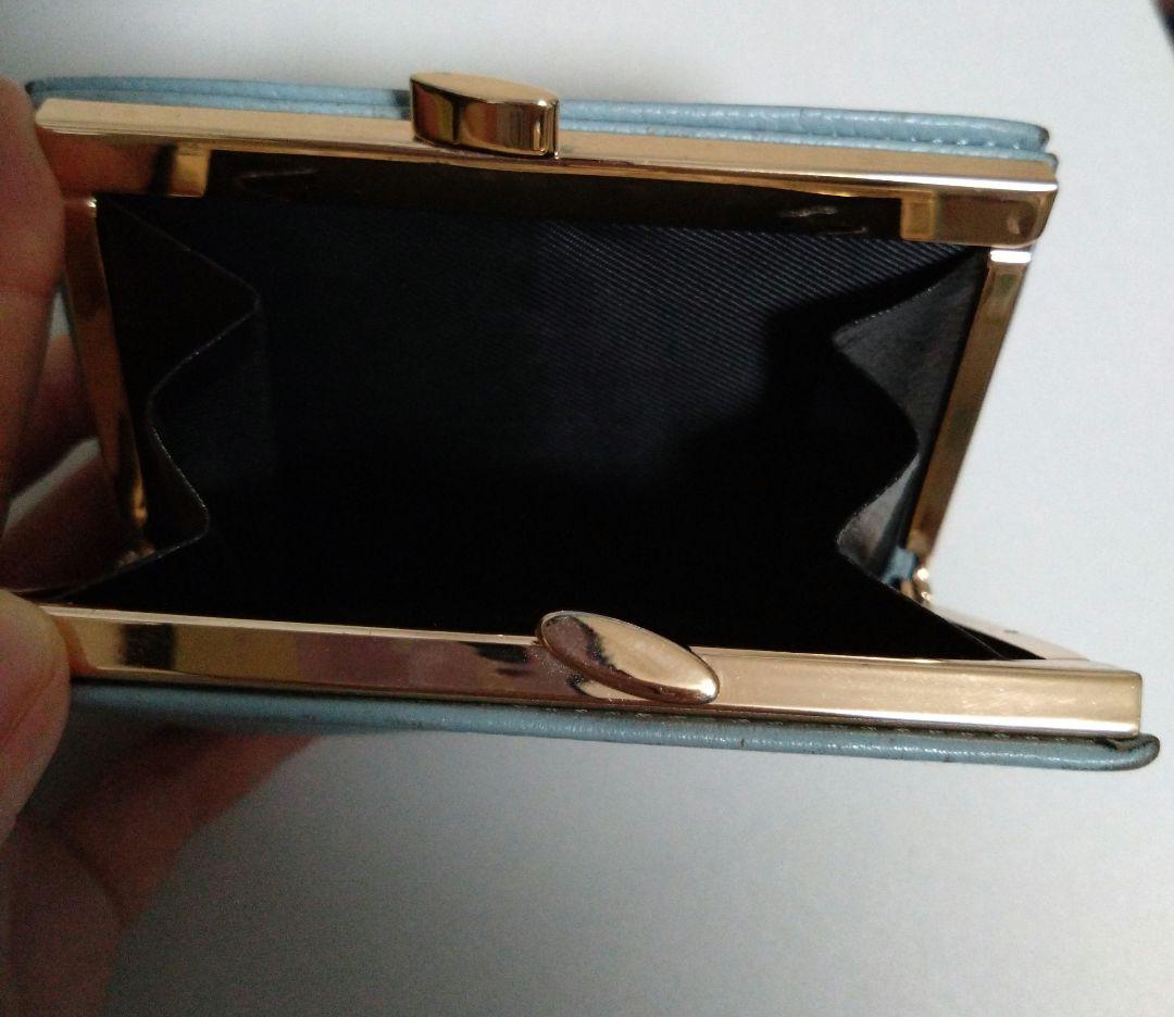 皇居財布　ブルー