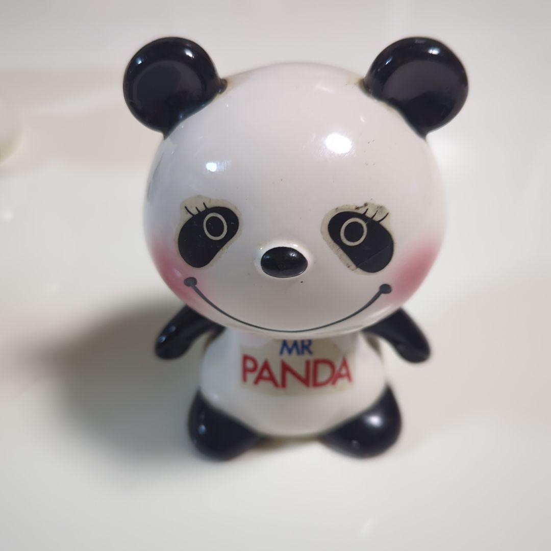 ルネパンダ　内藤ルネ　　貯金箱　ミスターパンダ　　レア　昭和レトロ3点セット