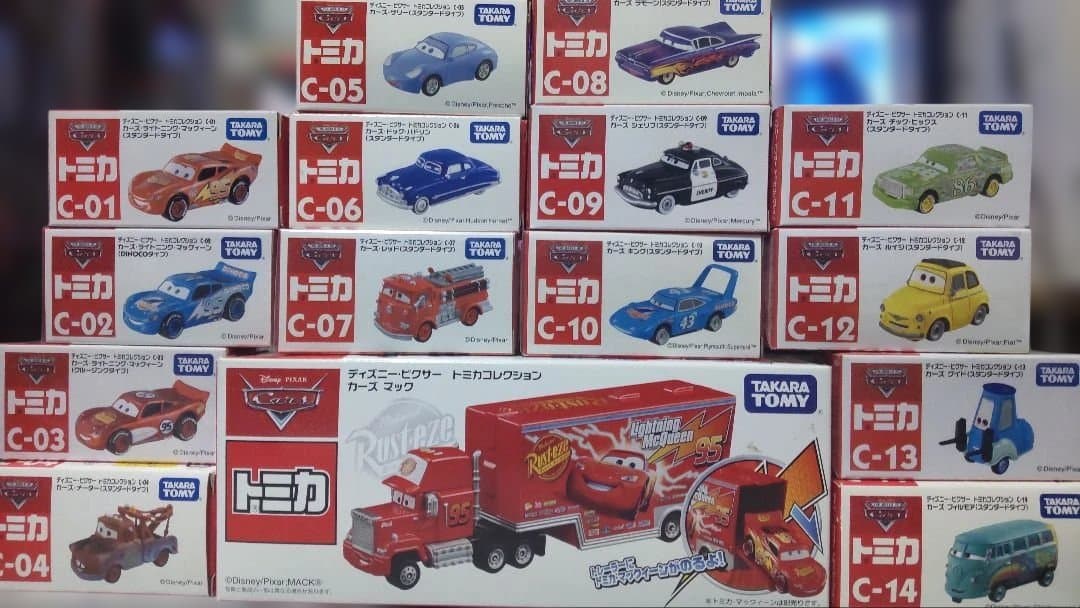 トミカ カーズシリーズ ミニカーセット 全14種