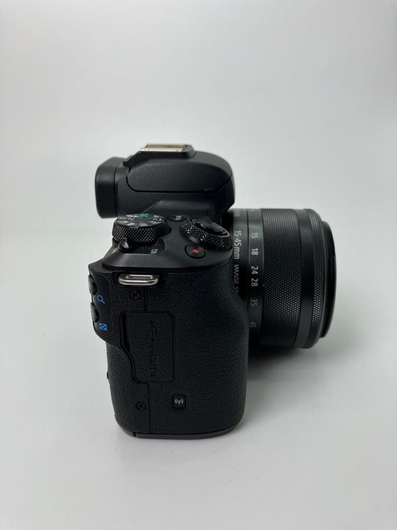 【返品保証・動作確認済】Canon EOS Kiss M2 レンズキットブラック