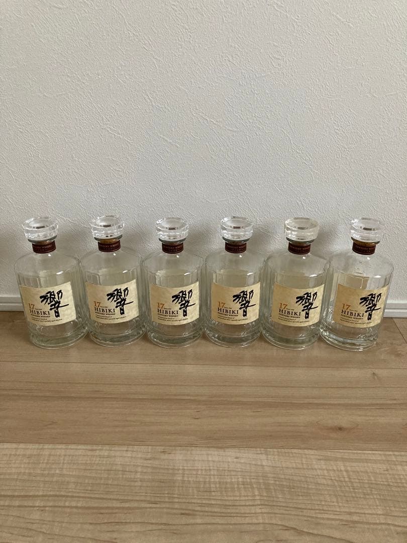 空き瓶　響 17年 6本セット 700ml 未洗浄