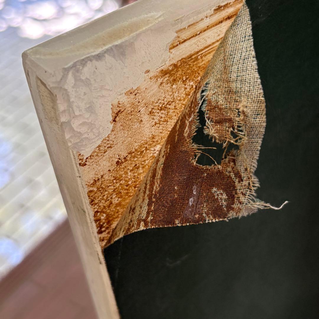 大理石テーブル アンティーク レトロ コーローテーブル　W100×D50×H46