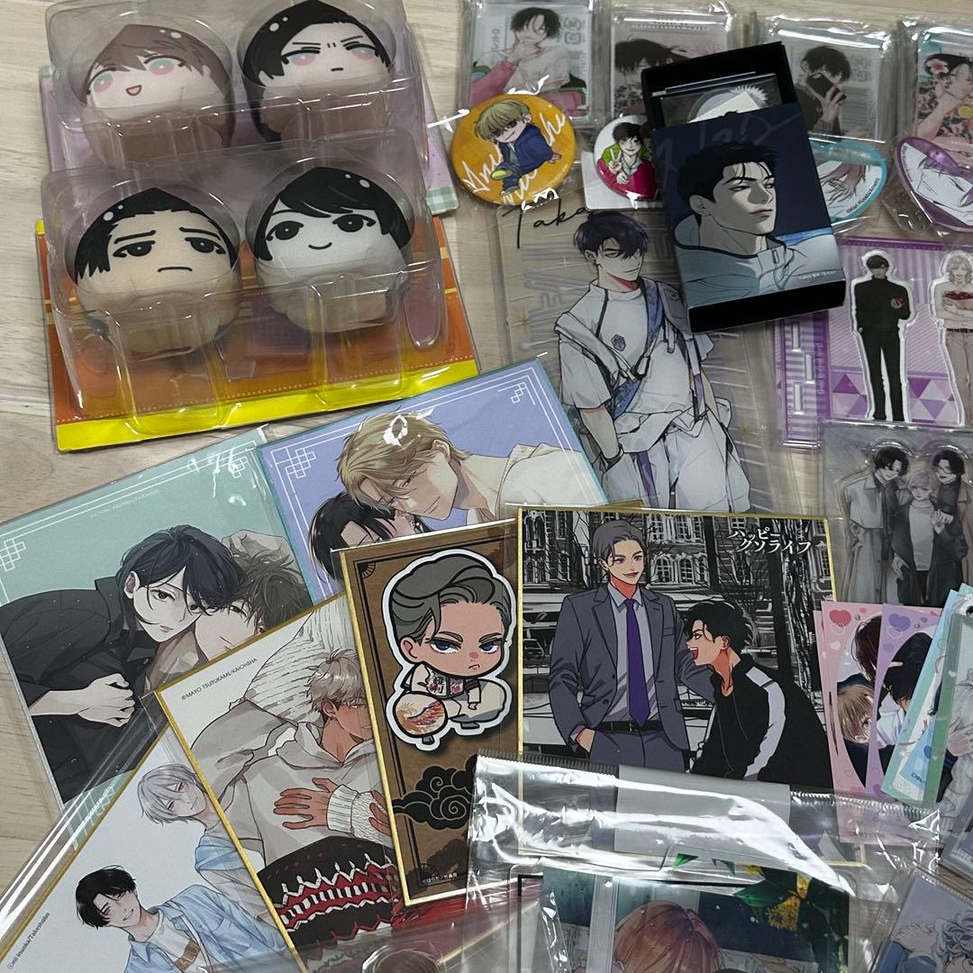 BLグッズ まとめ売り 特典 アクリルスタンド イラストカード クリアカード