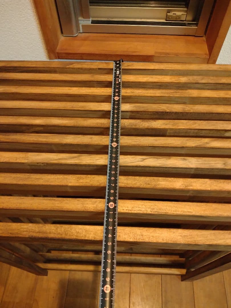 木製　ハンドメイド　オーダー　ワトコオイル　水槽台　アクアラック　ベンチシェルフ