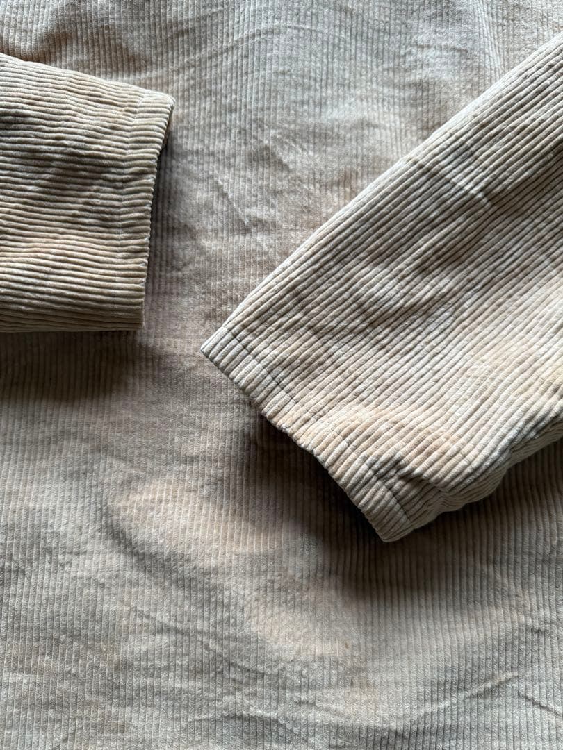 Levi's 裏ボアコーデュロイジャケット ベージュ ウッドボタン XLサイズ