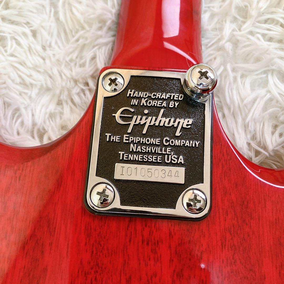 エピフォン　Epiphone EB-0 SGベース　ケース付き