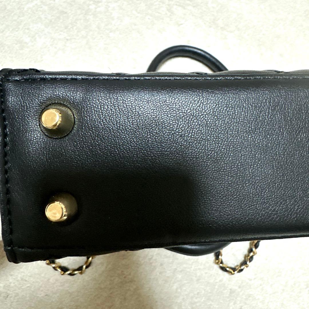 【美品】 Darich キルティング チェーン バック 黒 人気 完売