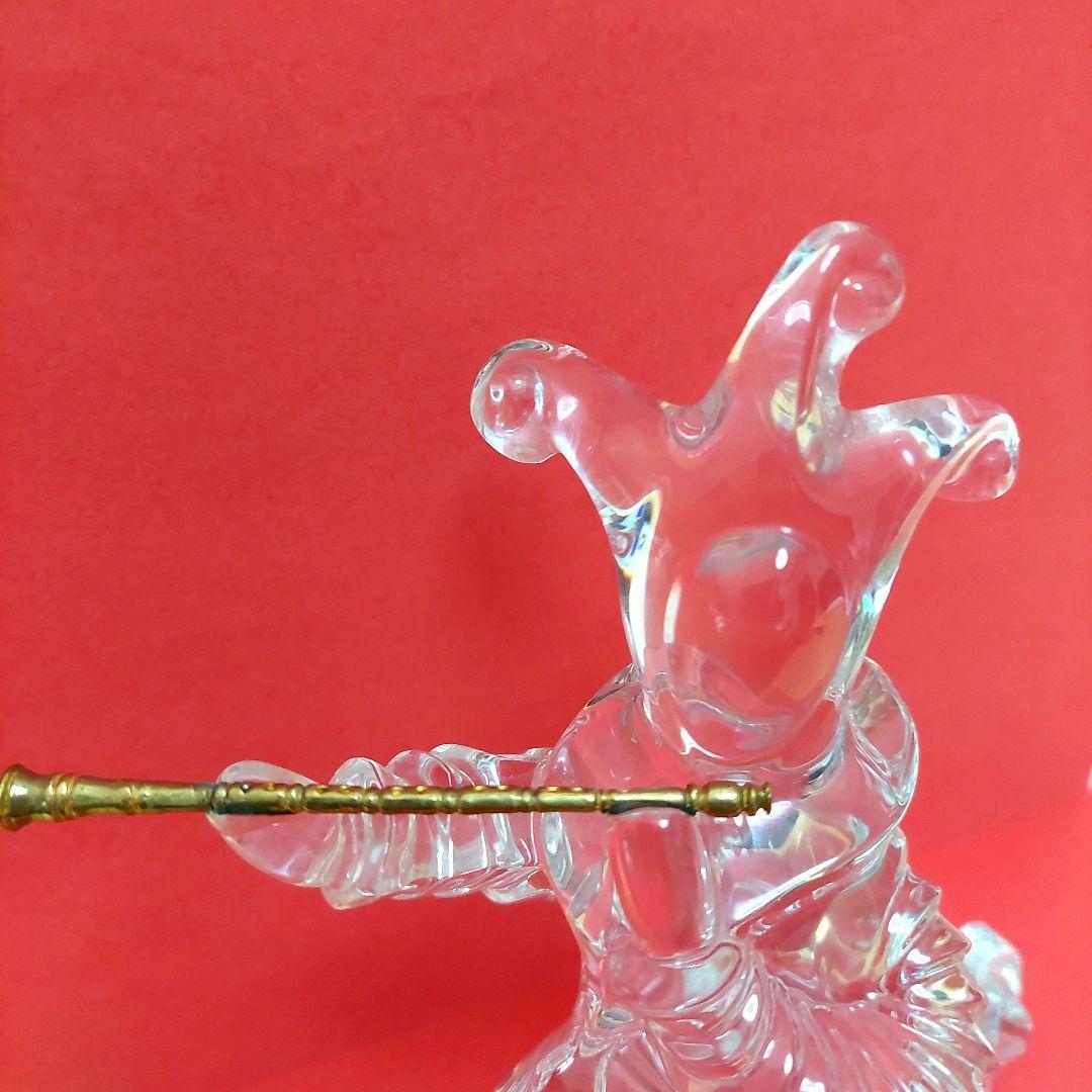 お値下【Baccarat バカラ】ピエロ　笛吹き　置物　Jean Baggio