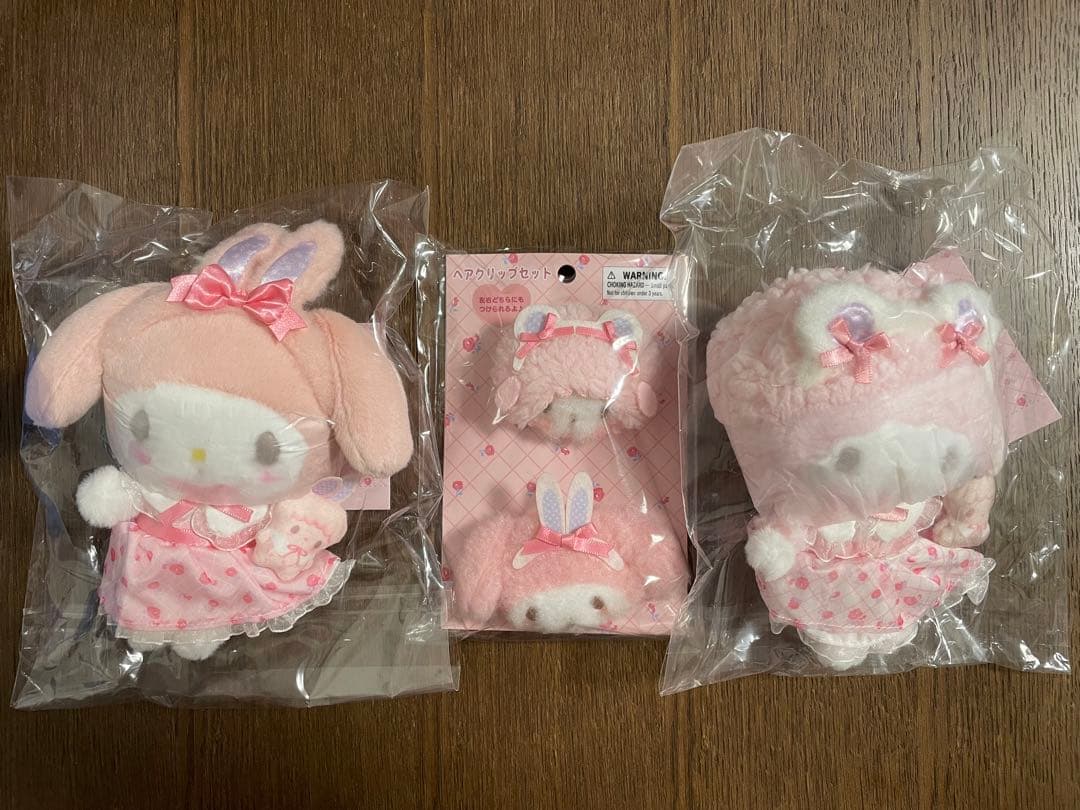 サンリオ♡マイメロディ&マイスウィートピアノ 私のちいさなたからもの 3点セット